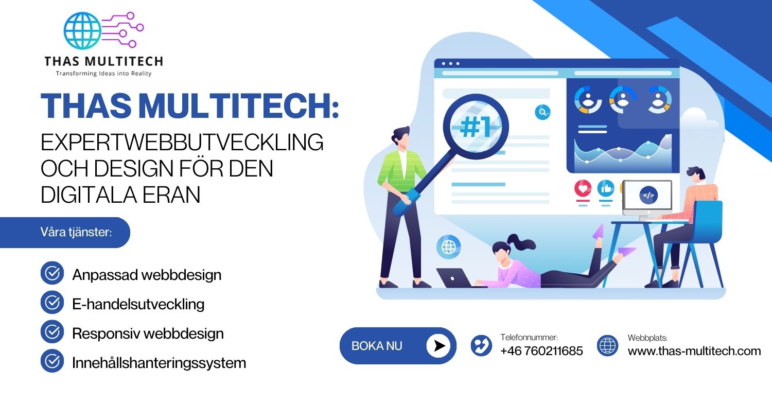 Thas Multitech: Revolutionerande webbutveckling för den digitala tidsåldern